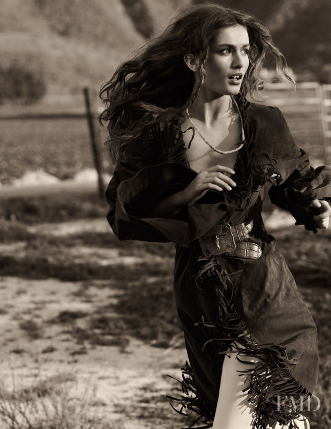 Andreea Diaconu featured in Wild at Heart, May 2011