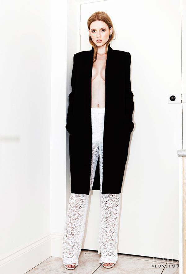 Elle Brittain featured in Elle, March 2014