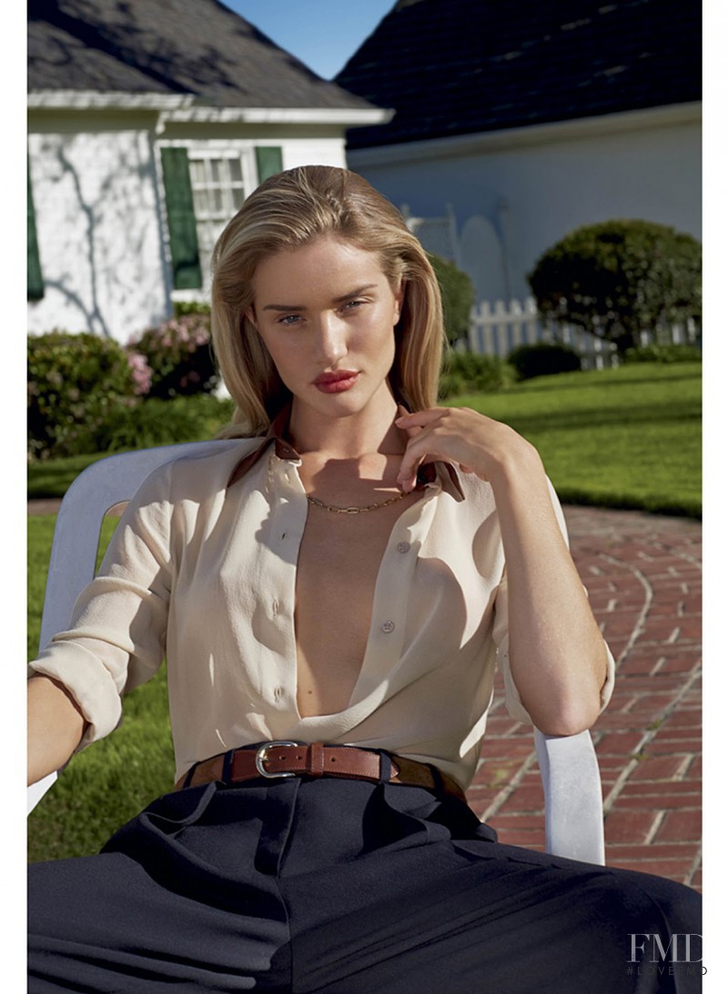 Rosie Huntington-Whiteley featured in Honey, I\'m Home, June 2014
