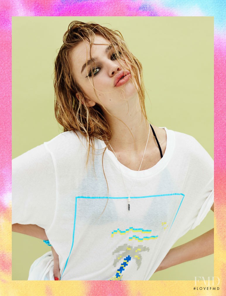 Milou Sluis featured in Mrs. T, June 2014
