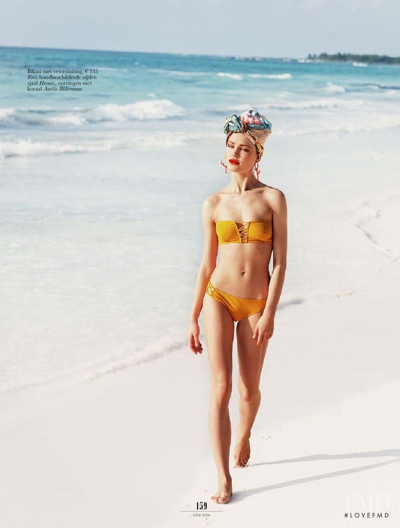 Camilla Forchhammer Christensen featured in Showkini, June 2014