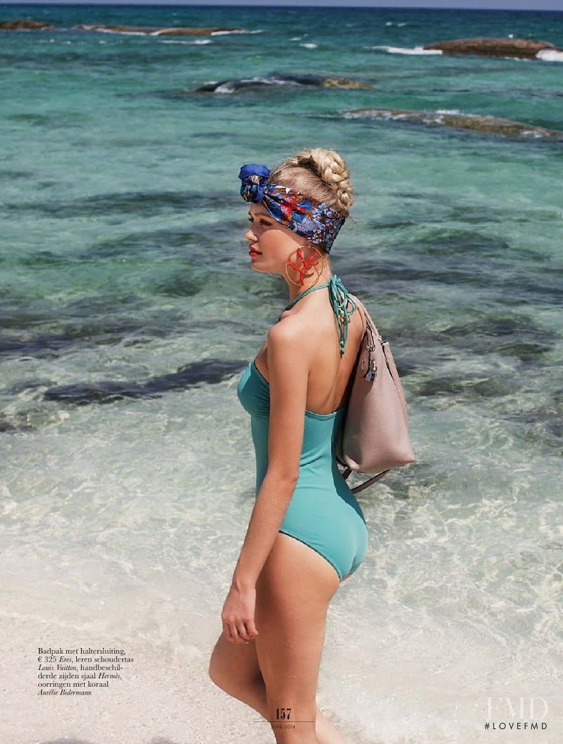 Camilla Forchhammer Christensen featured in Showkini, June 2014