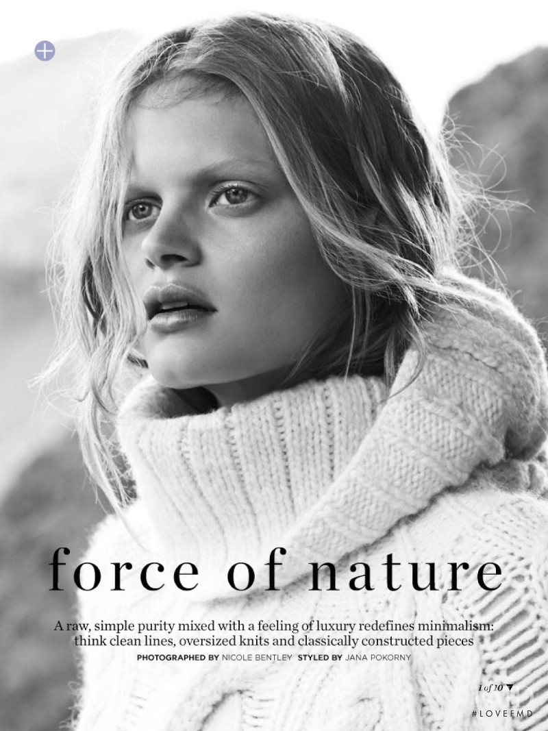 Nathalia Oliveira featured in Force Of Nature, June 2014