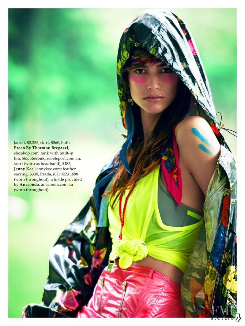 Louise de Chevigny featured in Rainbow Warrior, June 2014