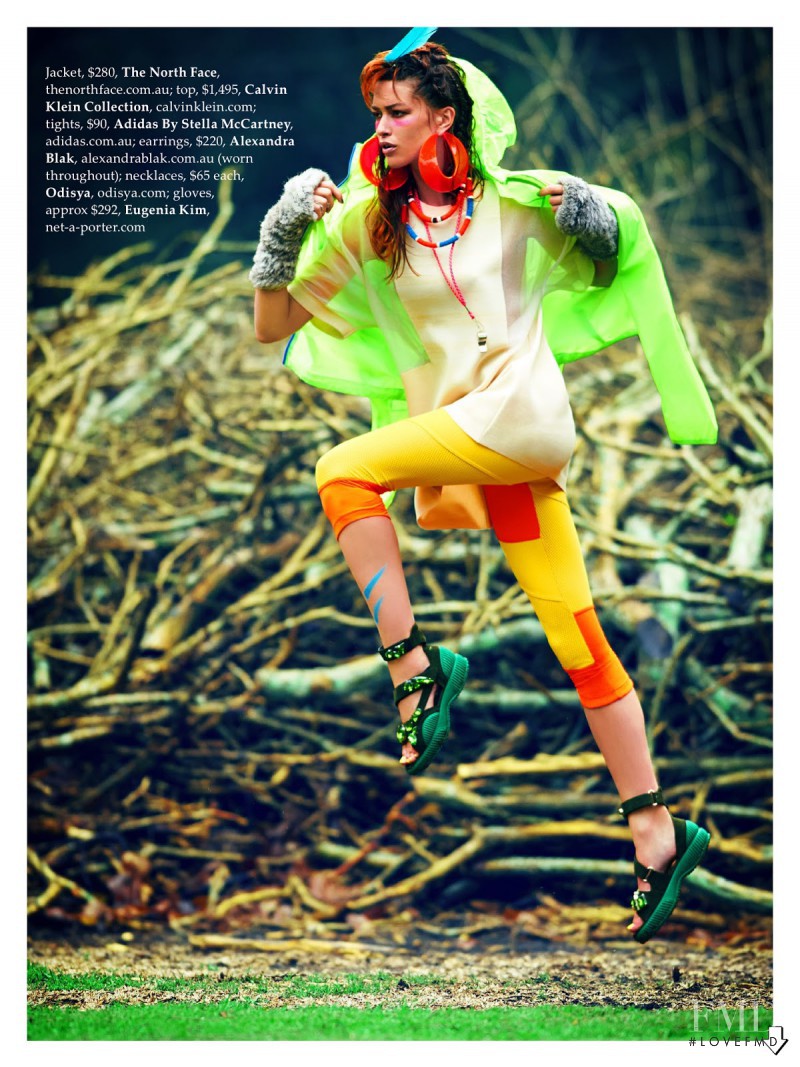 Louise de Chevigny featured in Rainbow Warrior, June 2014