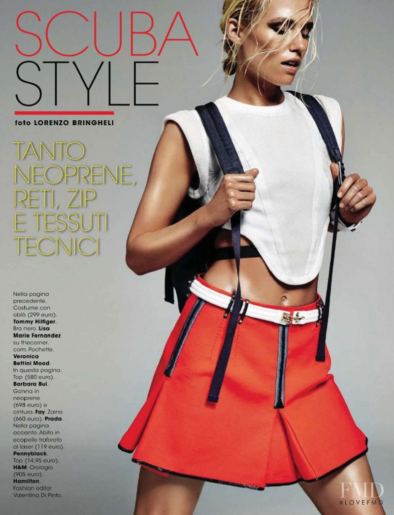 Tosca Dekker featured in Scuba Style, June 2014