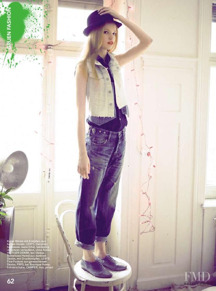 Luisa Bianchin featured in Denim Darling, February 2010