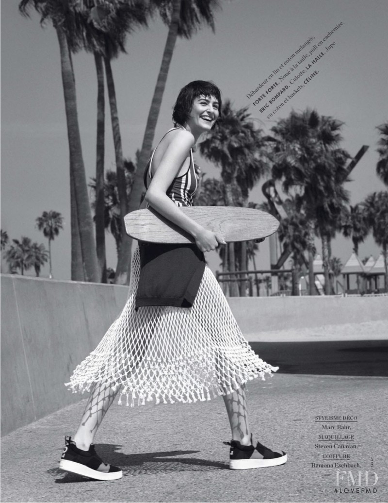 Athena Wilson featured in Mouvement De Mode, May 2014