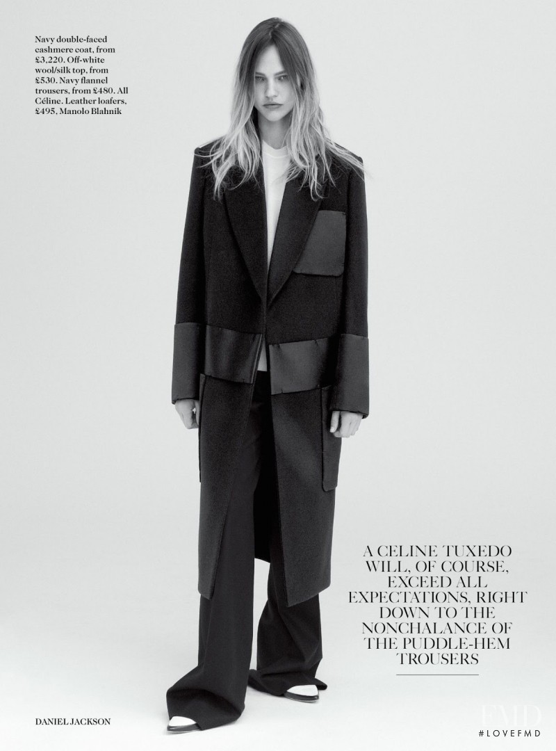 Sasha Pivovarova featured in A Cut Above, July 2014