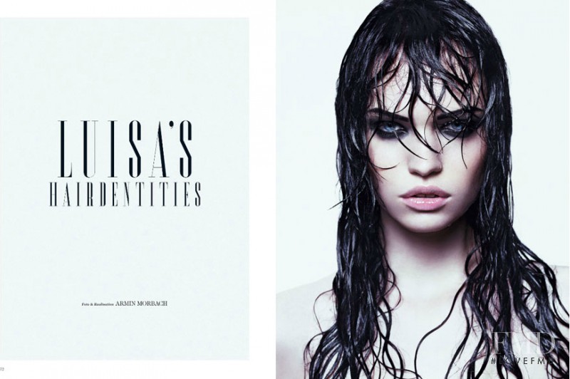 Luisa Bianchin featured in Luisa\'s Hairdentities, March 2011