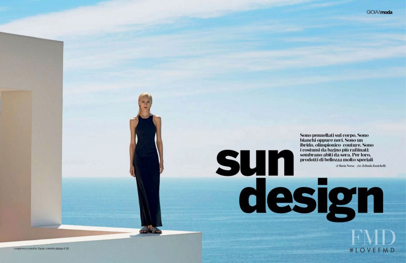 Nadia Serlidou featured in Sun Design, June 2014