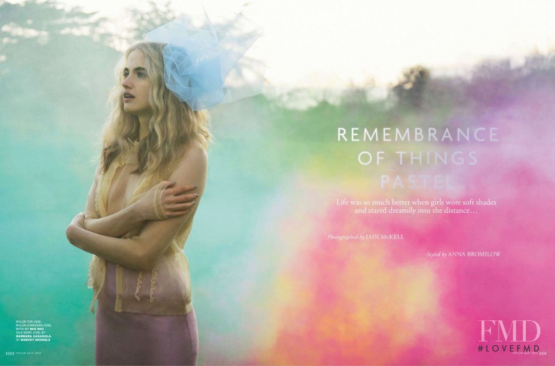 Elinor Jade Weedon featured in Remembrance Of Things Pastel, July 2014