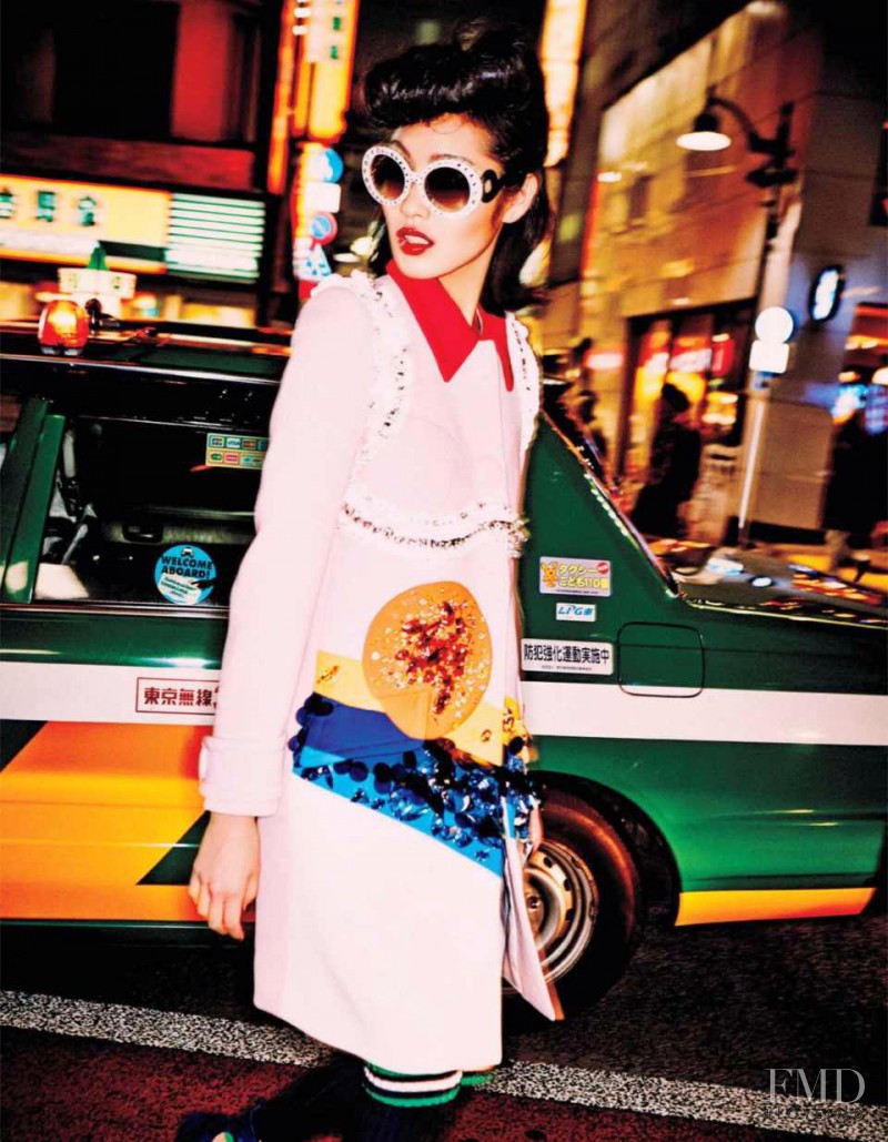 Chiharu Okunugi featured in Tokyo Neon Girls, July 2014