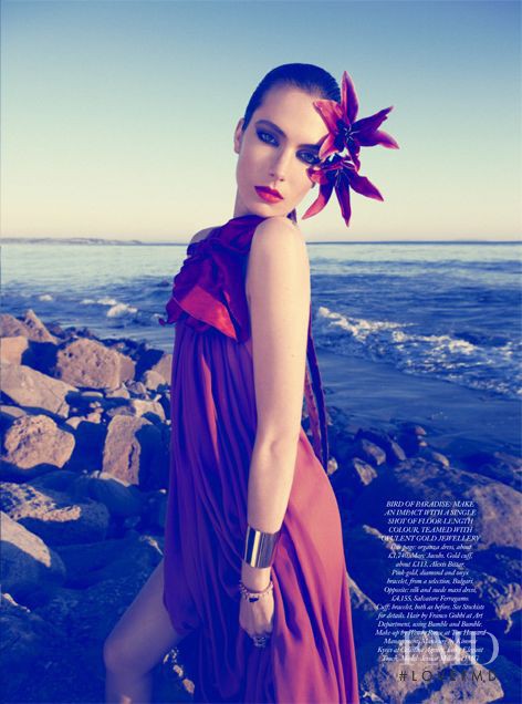 Jessica Miller featured in Wild Orchid, June 2011