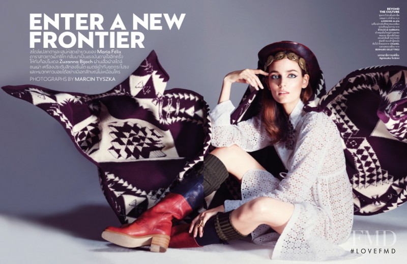 Zuzanna Bijoch featured in Enter A New Frontier, June 2014