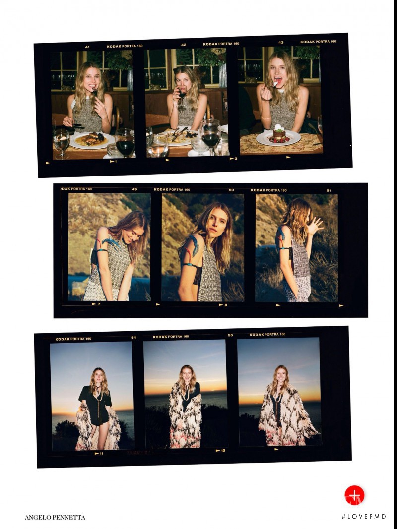 Dree Hemingway featured in Way Out West, July 2014