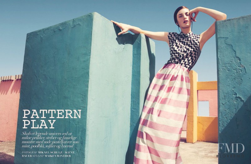 Milly Simmonds featured in Pattern Play, June 2011