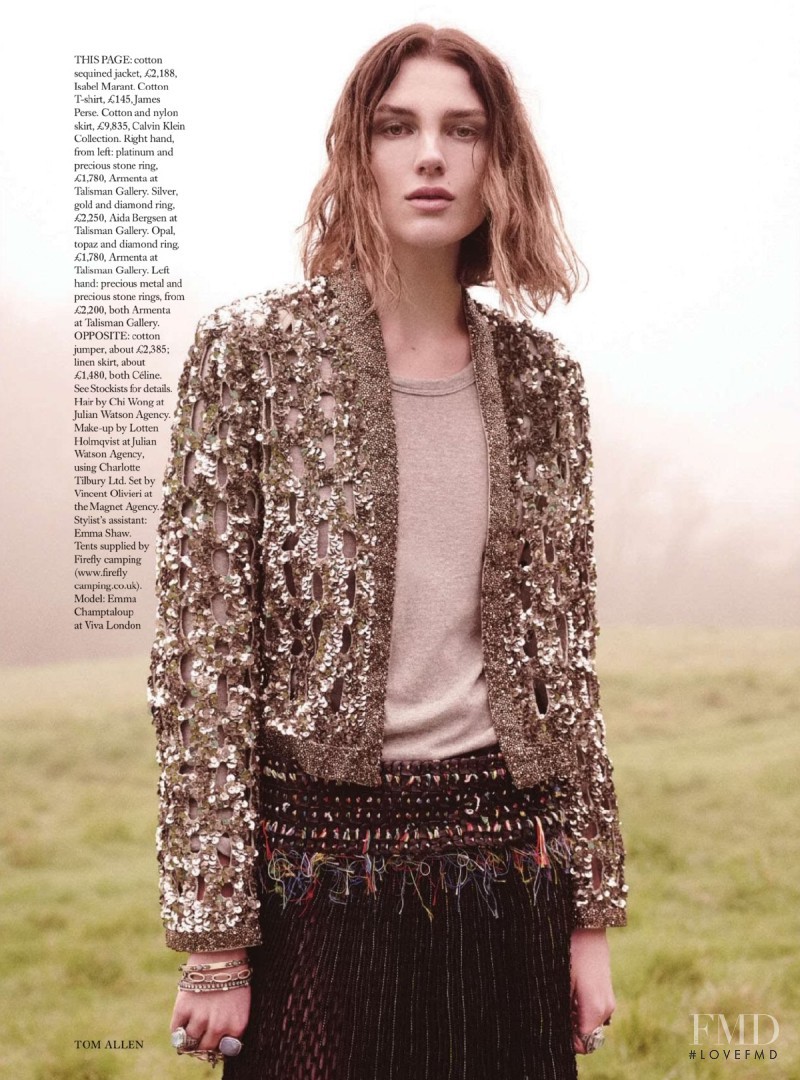 Emma Champtaloup featured in Wild Country, July 2014