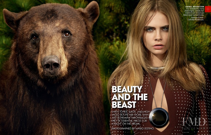 Cara Delevingne featured in Beauty And The Beast, June 2014