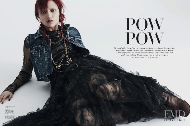 Charlotte Carey featured in Pow Pow, June 2014