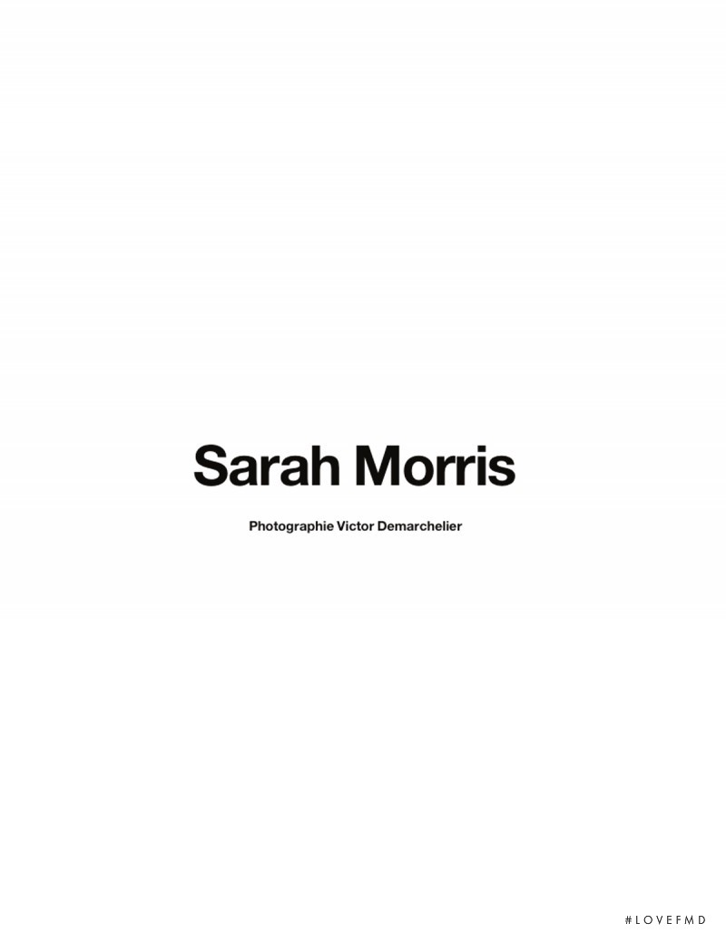 Sarah Morris, June 2014