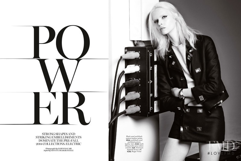 Alyona Subbotina featured in Power, July 2014