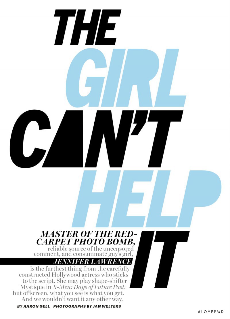 The Girl Can\'t Help It, June 2014