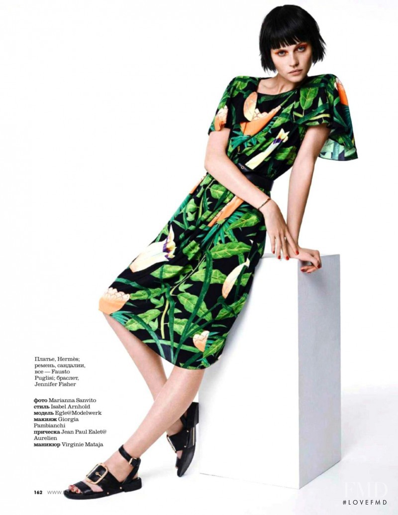 Egle Tvirbutaite featured in Tropicana, June 2014