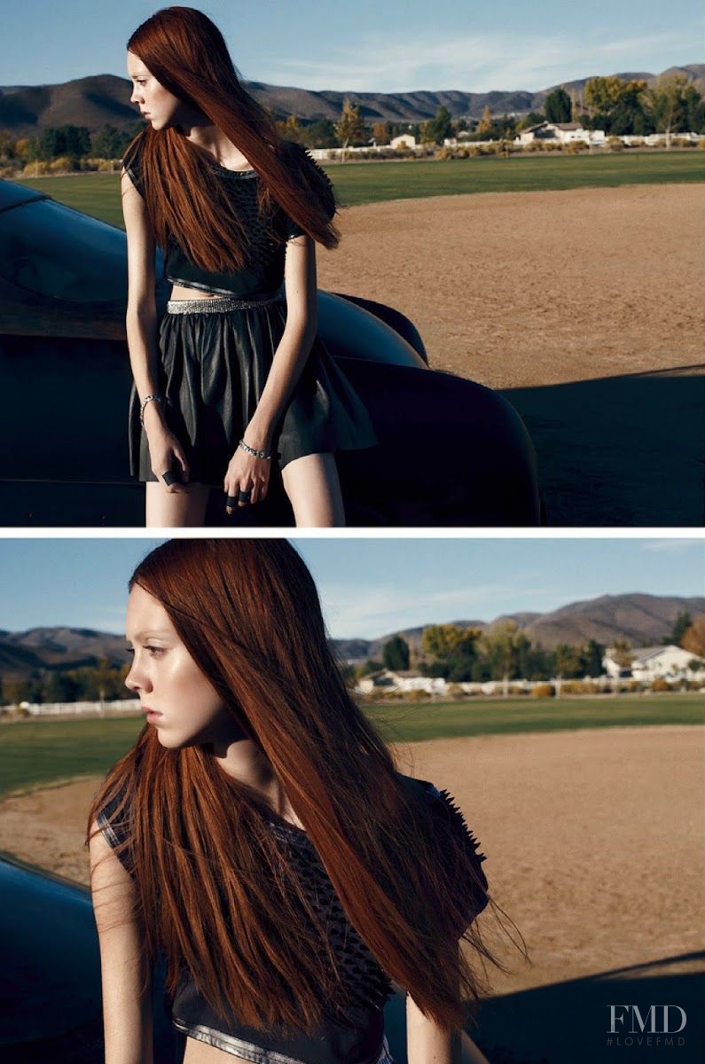 Natalie Westling featured in Now Glam, May 2014