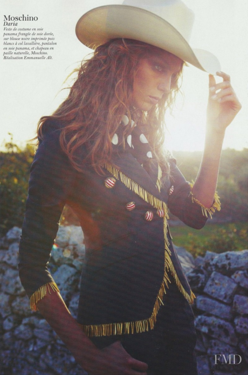 Daria Werbowy featured in L\'Été 2011, February 2011