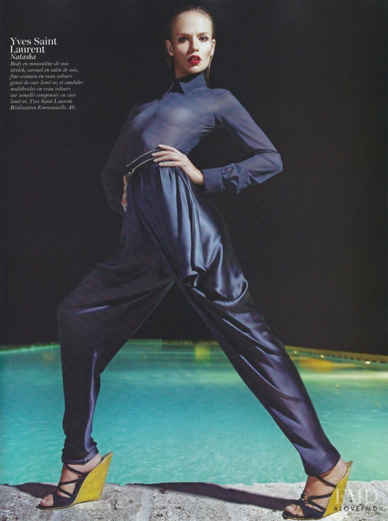 Natasha Poly featured in L\'Été 2011, February 2011