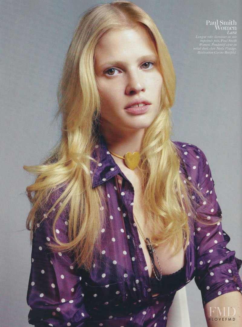 Lara Stone featured in L\'Été 2011, February 2011