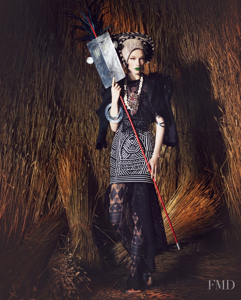 Charlotte Kay featured in Tribal Fashion, June 2014