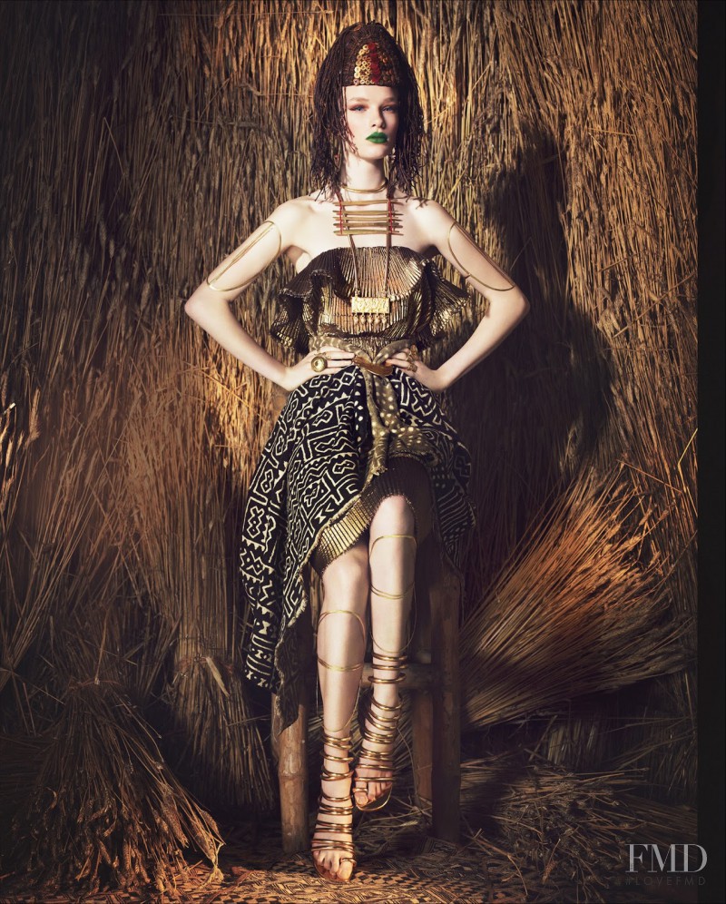 Charlotte Kay featured in Tribal Fashion, June 2014