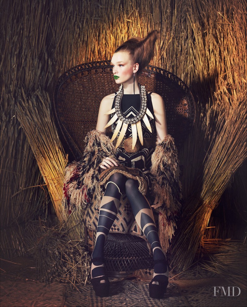 Charlotte Kay featured in Tribal Fashion, June 2014