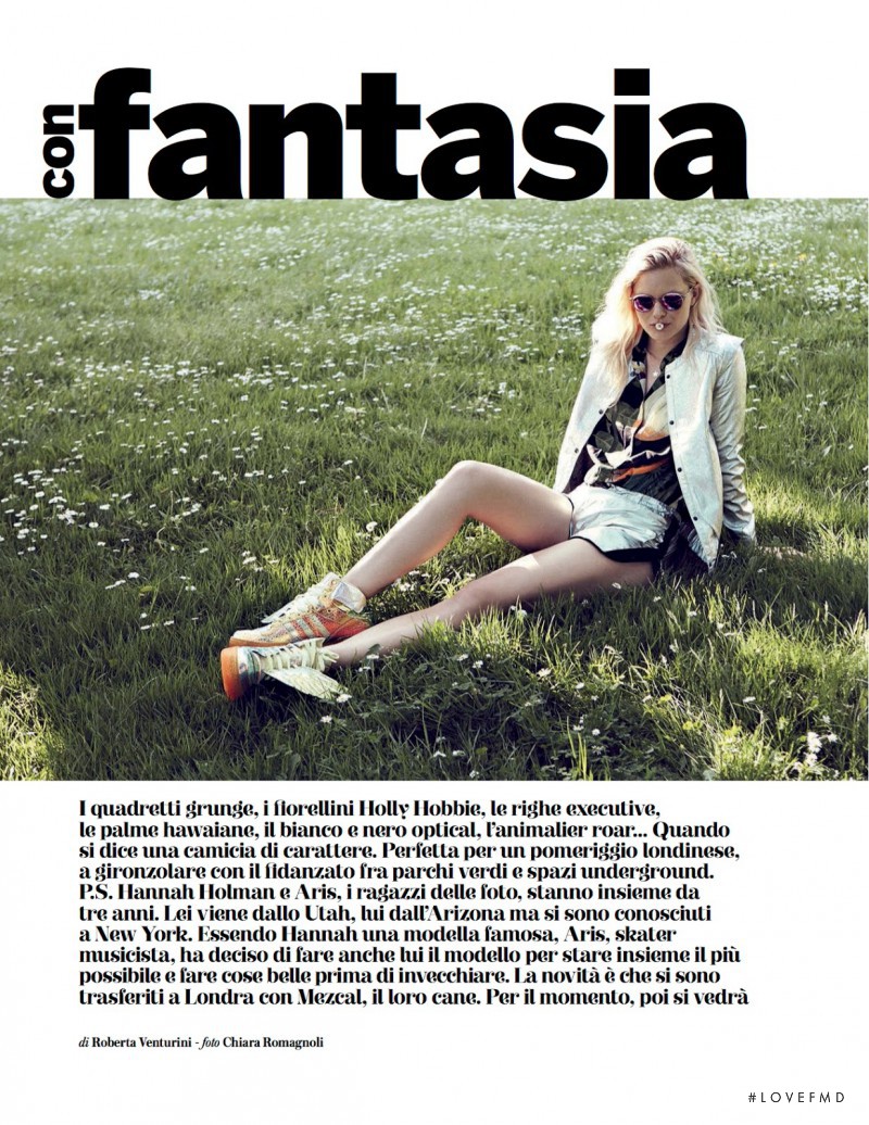 Hannah Holman featured in Con Fantasia, June 2014