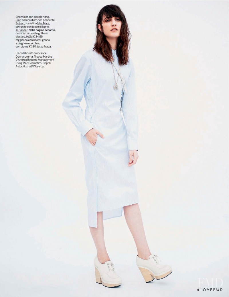 Martyna Frankow featured in Azzurro..., June 2014