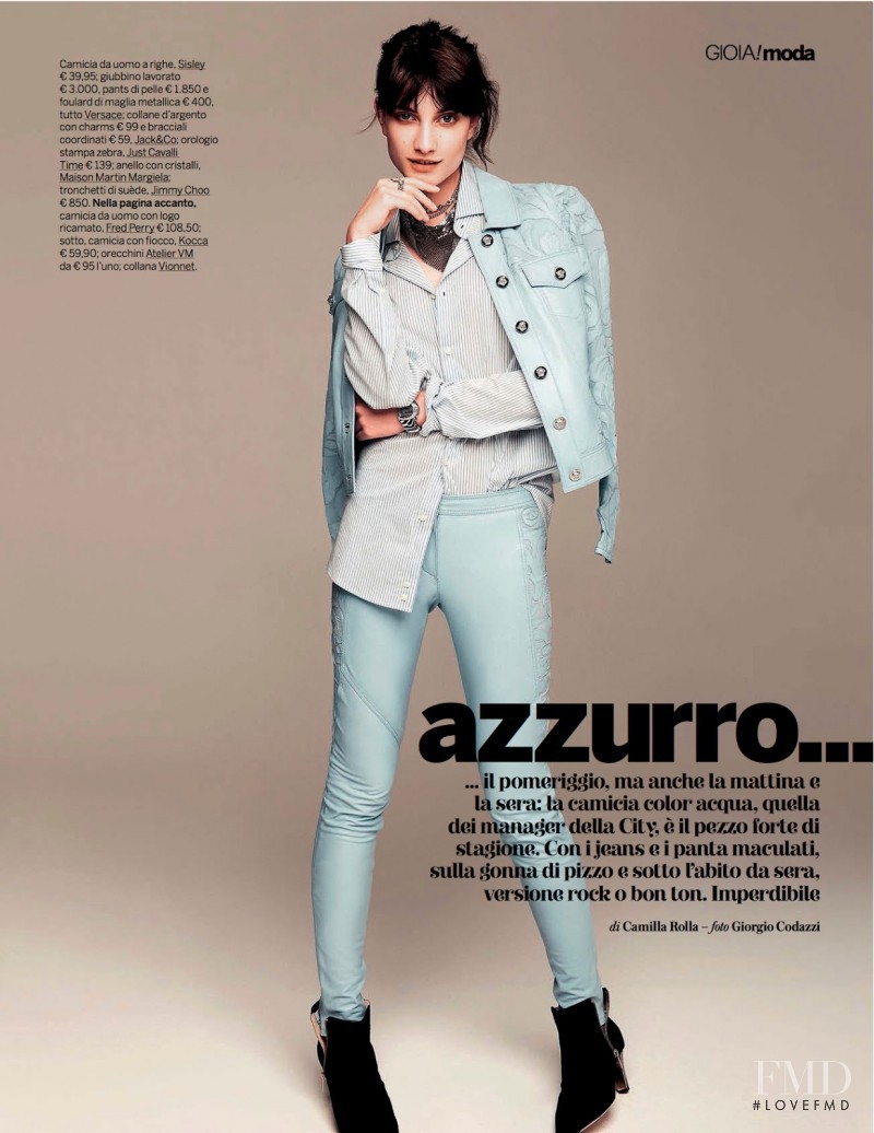 Martyna Frankow featured in Azzurro..., June 2014