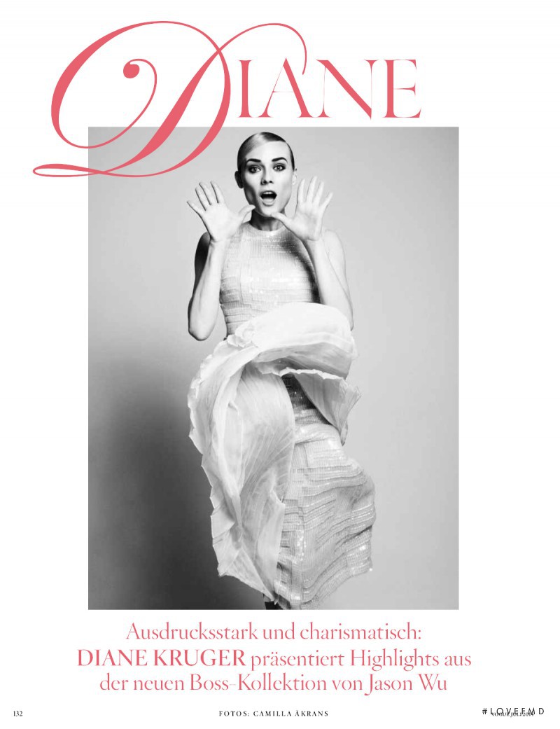 Diane Heidkruger featured in Diane, July 2014