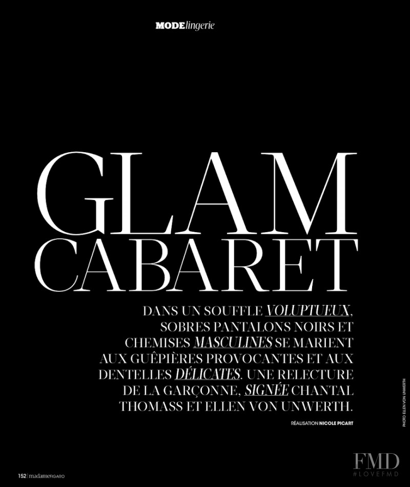 Glam Cabaret, December 2013