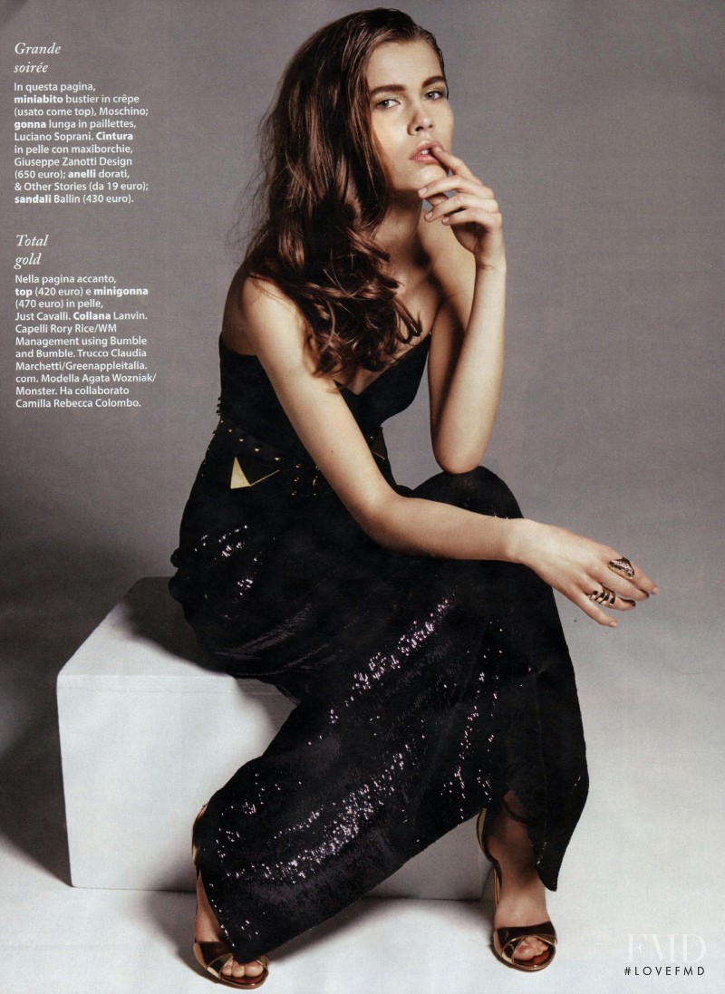 Agata Wozniak featured in Sparkling Night, May 2014