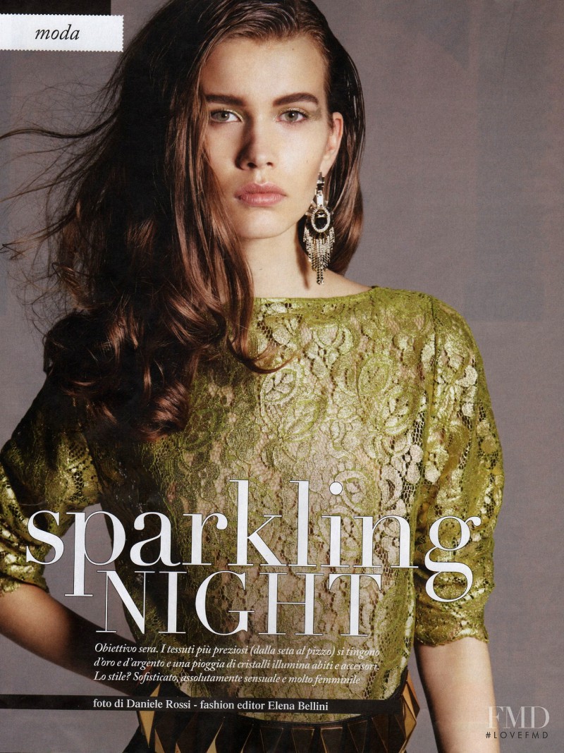 Agata Wozniak featured in Sparkling Night, May 2014