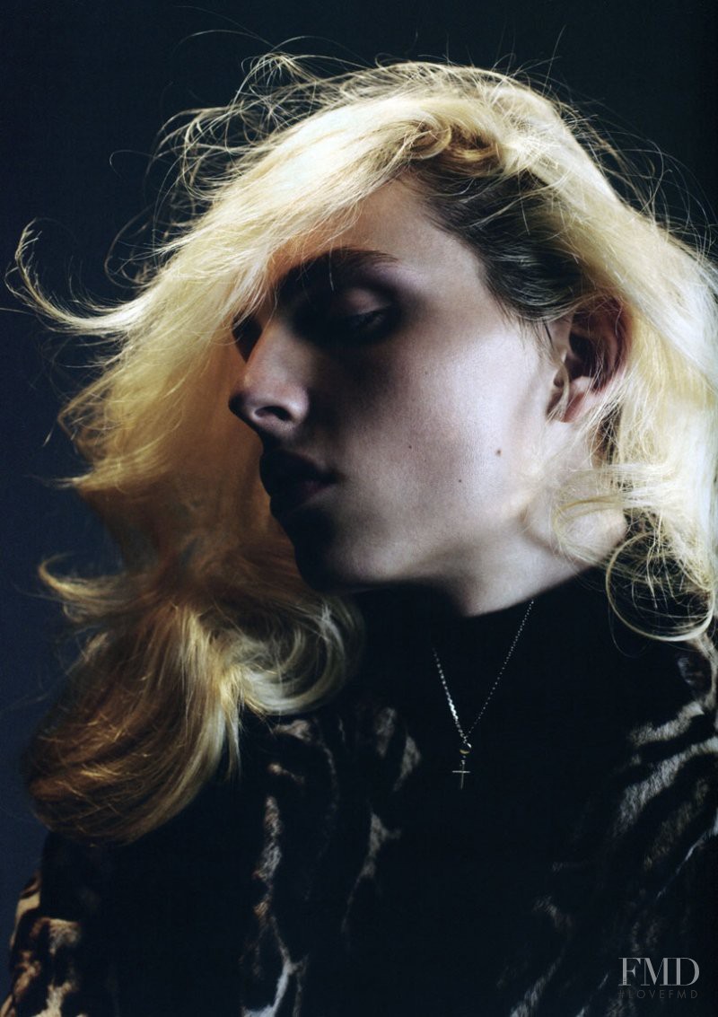 Andrej Pejic featured in The glamorous return of Frida Giannini\'s Gucci, September 2010