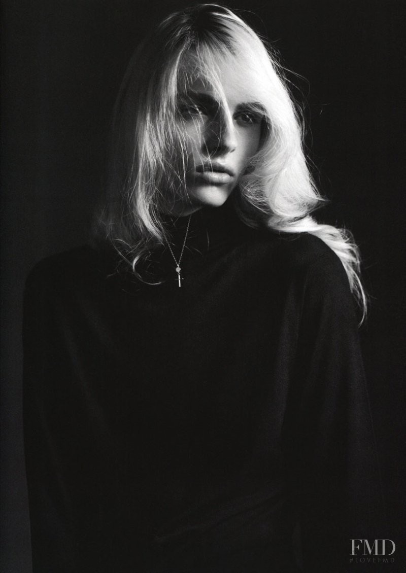 Andrej Pejic featured in The glamorous return of Frida Giannini\'s Gucci, September 2010