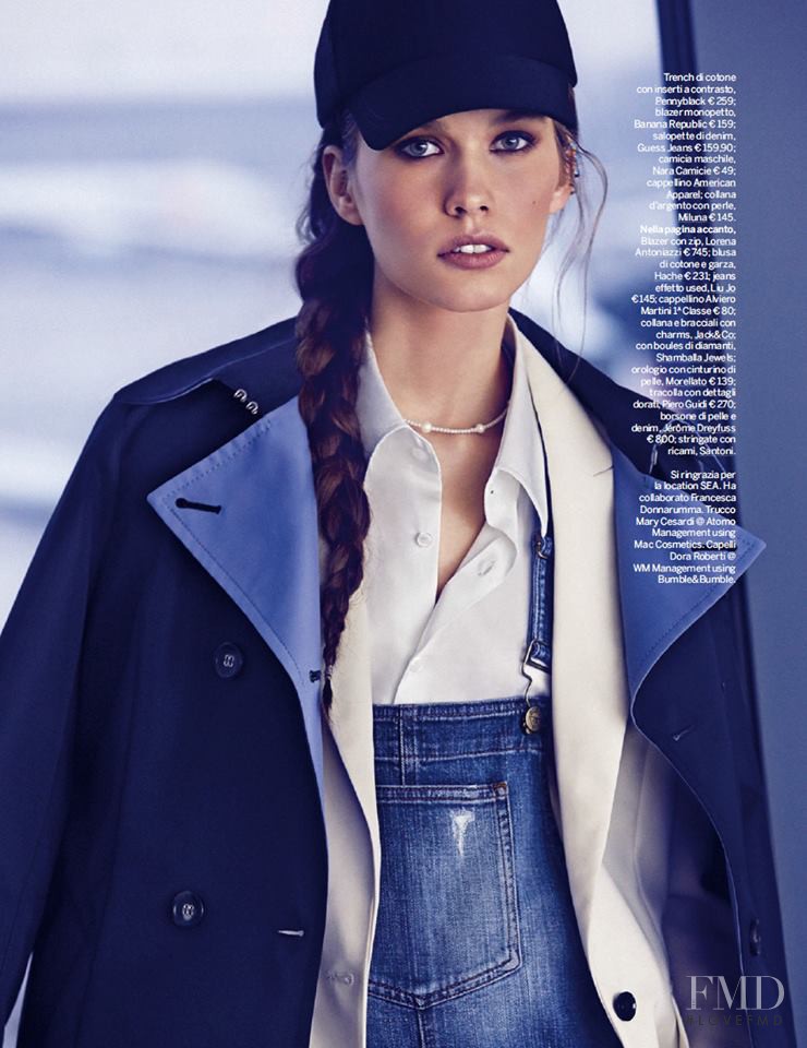 Agata Wozniak featured in Viaggio Leggera, April 2014