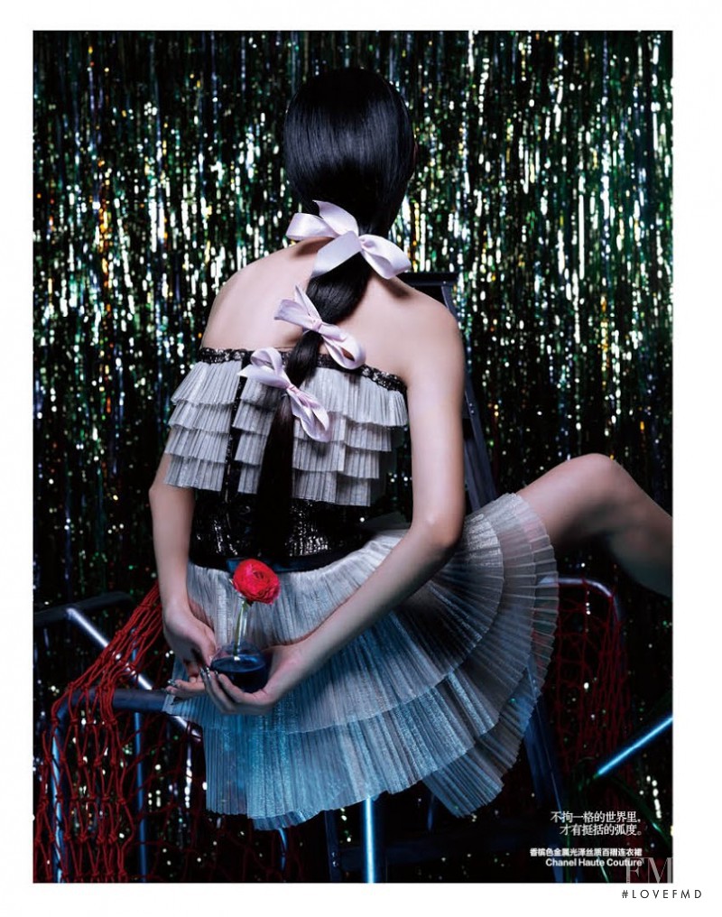 Tian Yi featured in Cambon Club, June 2014