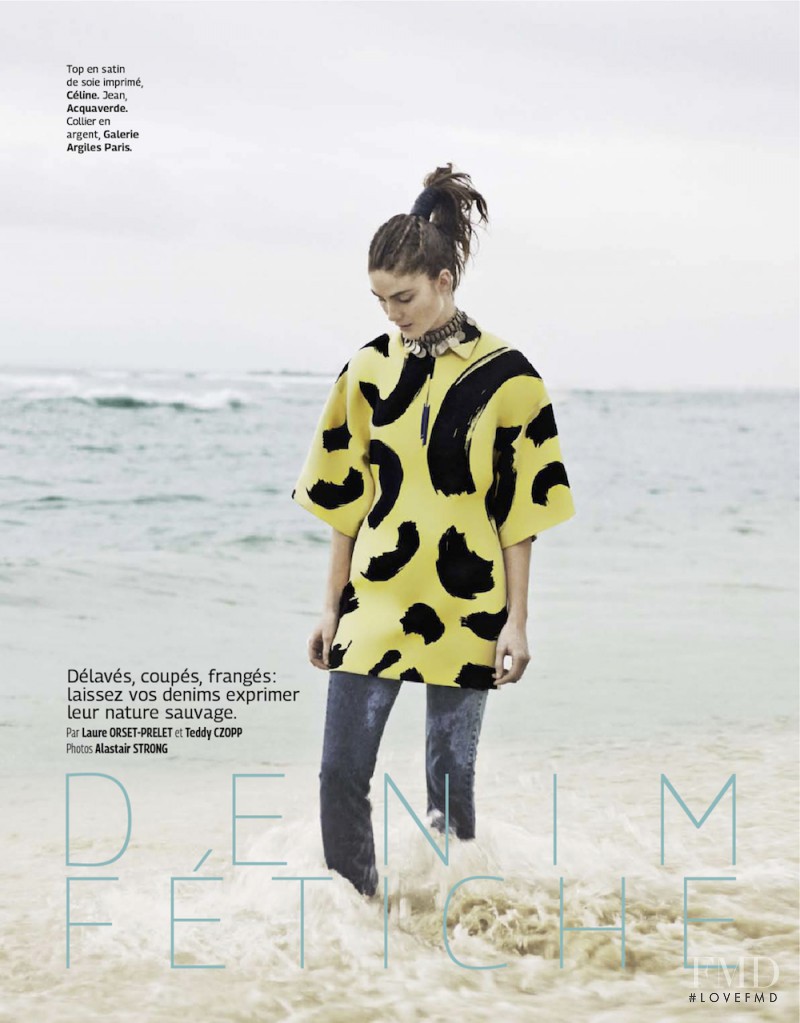 Lindsay Lullman featured in Denim Fétiche, June 2014