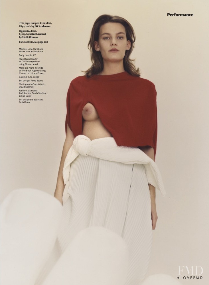 Lena Hardt featured in Hang It All, March 2014