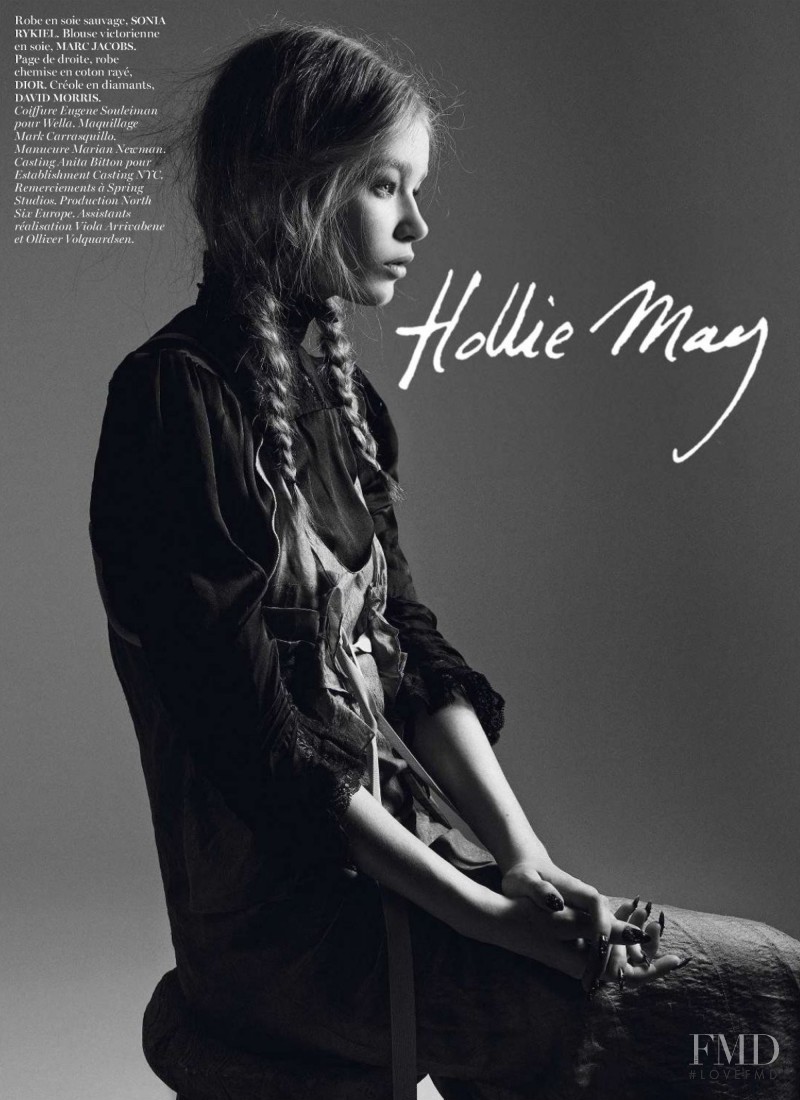 Hollie May Saker featured in New Faces, February 2014