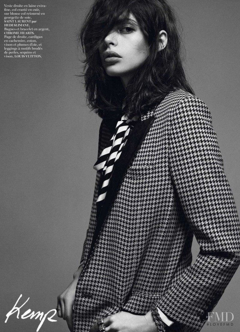 Kemp Muhl featured in New Faces, February 2014